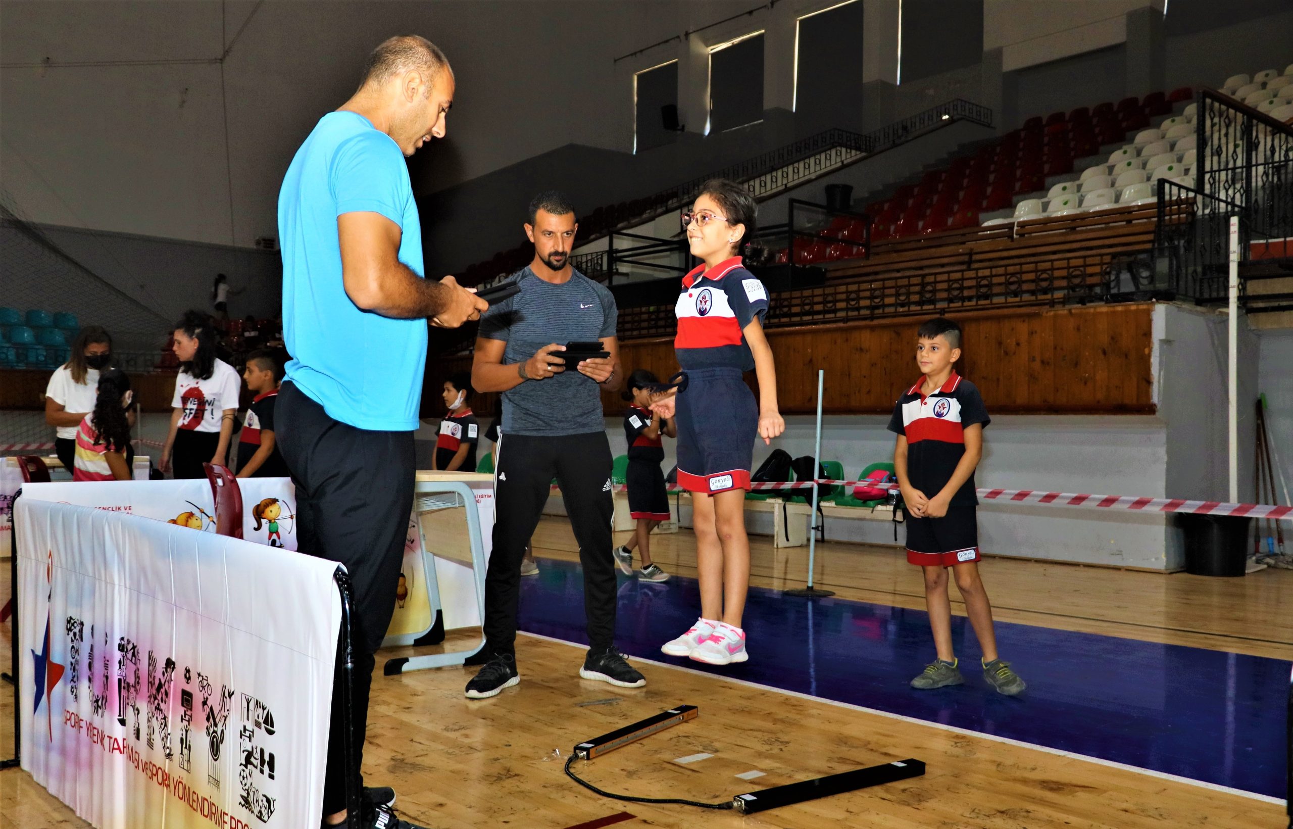 “Sportif Yetenek Taraması ve Spora Yönlendirme Projesi” tarama testleri ve ölçümleri başladı