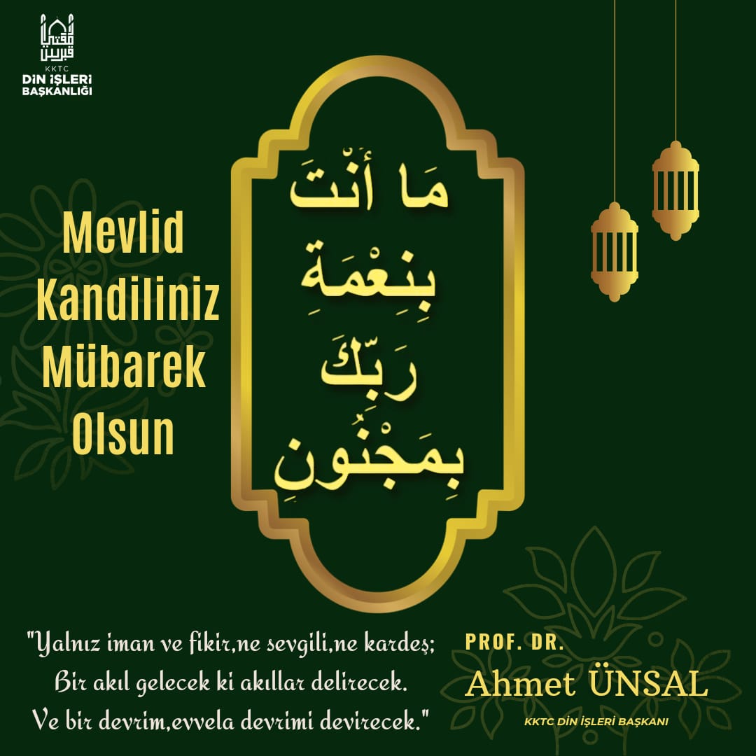Bu gece Mevlid Kandili