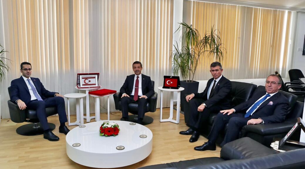 Bakan Ertuğruloğlu, Serim ve Feyzioğlu’nu kabul etti