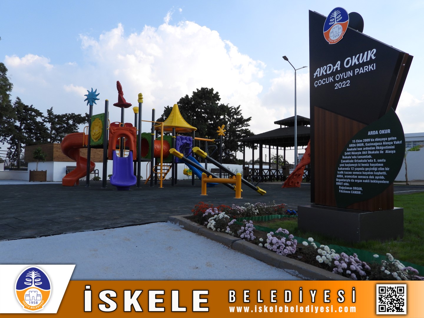 Arda Okur Çocuk Oyun Parkı Boğaziçi köyünde açıldı