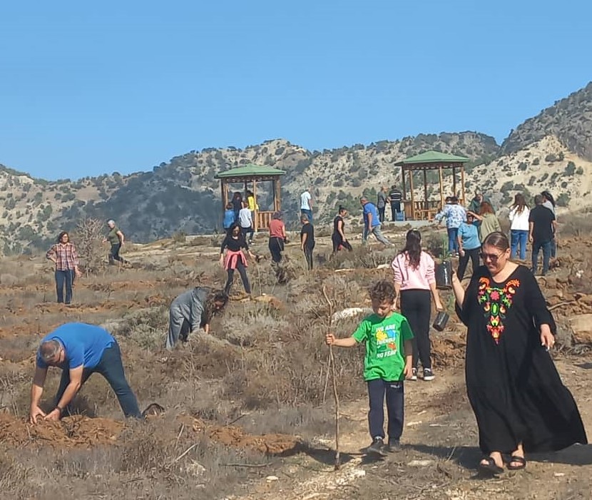 Aycan Volkan Kayalar’ın vefatının 2’nci yıl dönümünde fidan dikildi