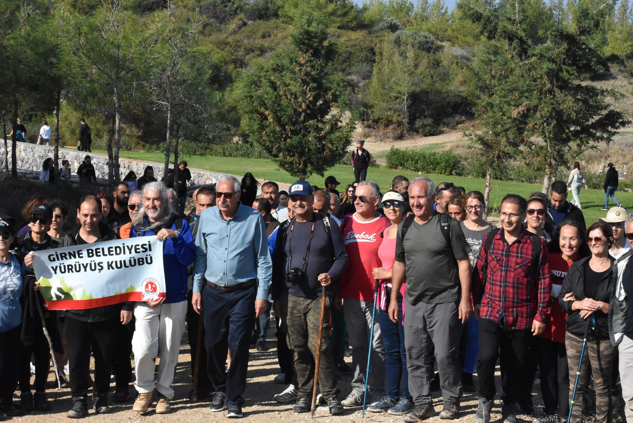 Girne Belediyesi Doğa Parkı ve Rekreasyon Alanı Proje ve Parkur Tanıtımı dün yapıldı