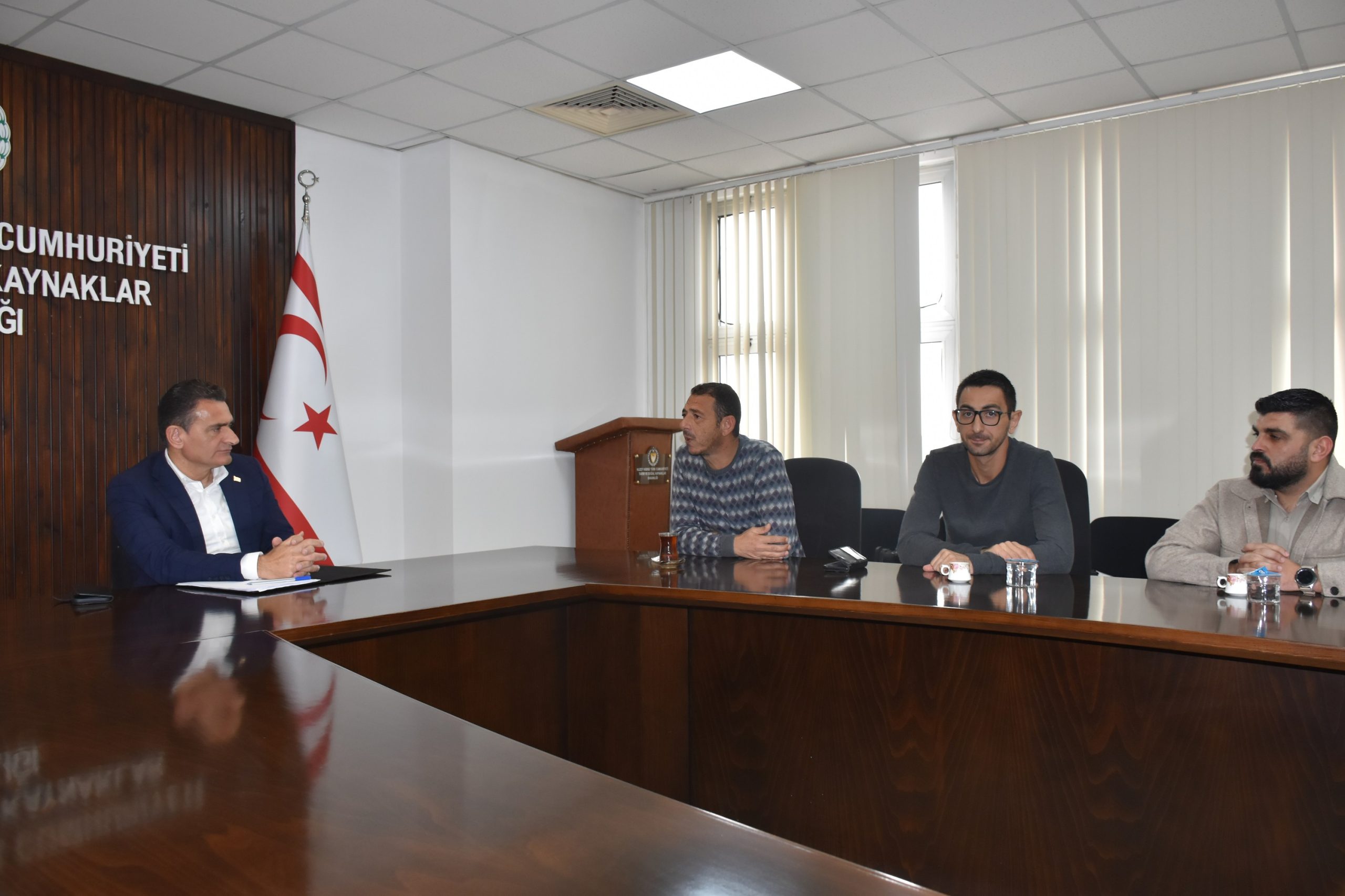 Tarım ve Doğal Kaynaklar Bakanı Oğuz, Veteriner Hekimler Birliği heyetini kabul etti