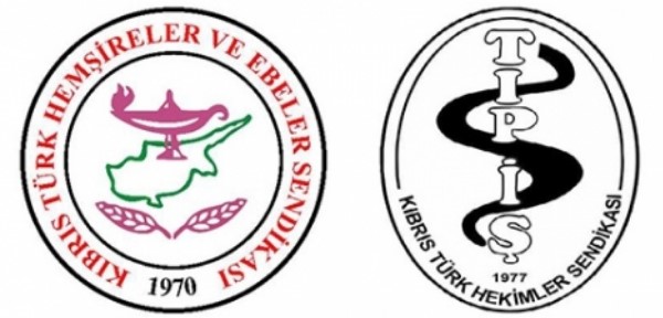 Sağlıkta örgütlü 2 sendika eylemde