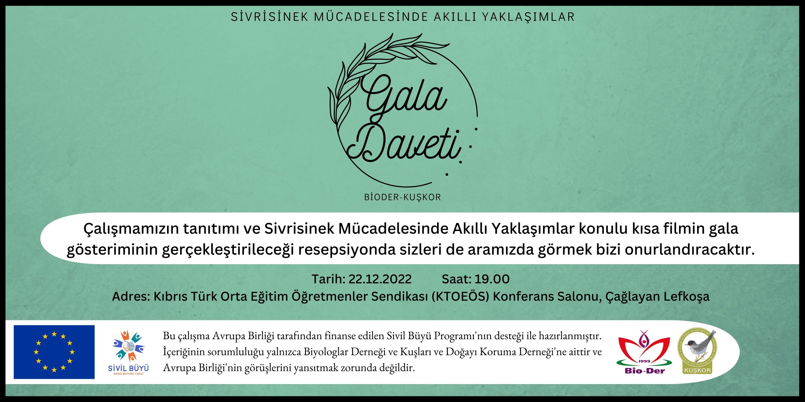Sivrisinek mücadelesinde doğa dostu yöntemle mücadele filmi hazırlandı