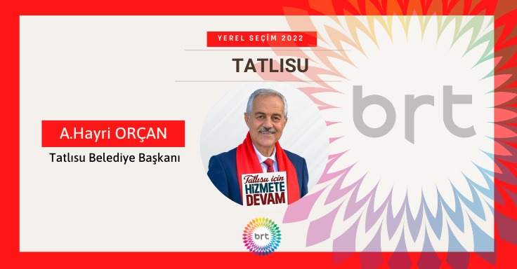 Tatlısu’da kazanan Hayri Orçan