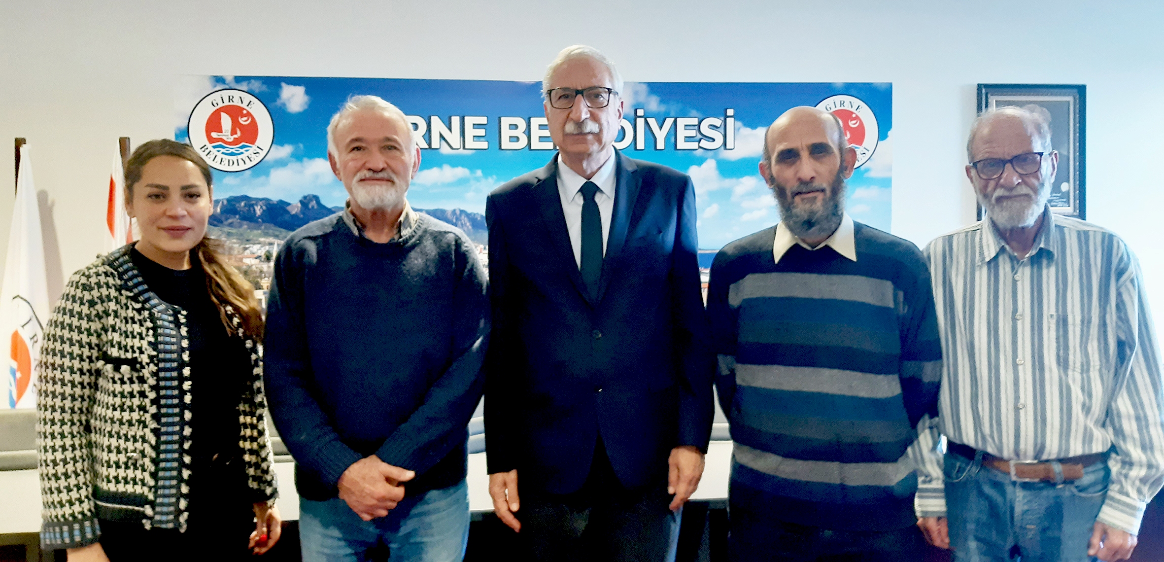 Kıbrıs Türk Karikatürcüler Derneği’nden Güngördü’ye veda ziyareti