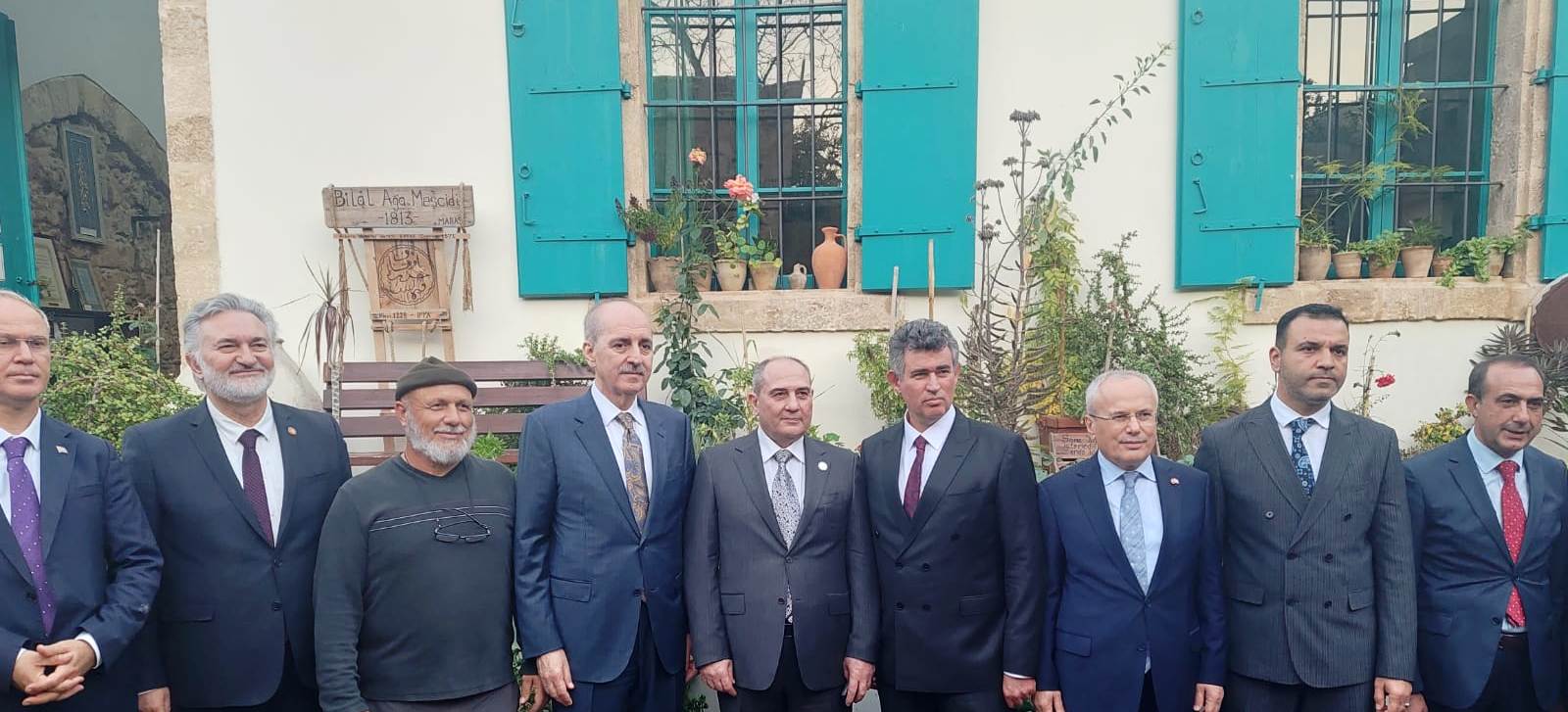 AK Parti ve Yeni Azerbaycan Partisi heyetleri Kapalı Maraş’ı gezdi