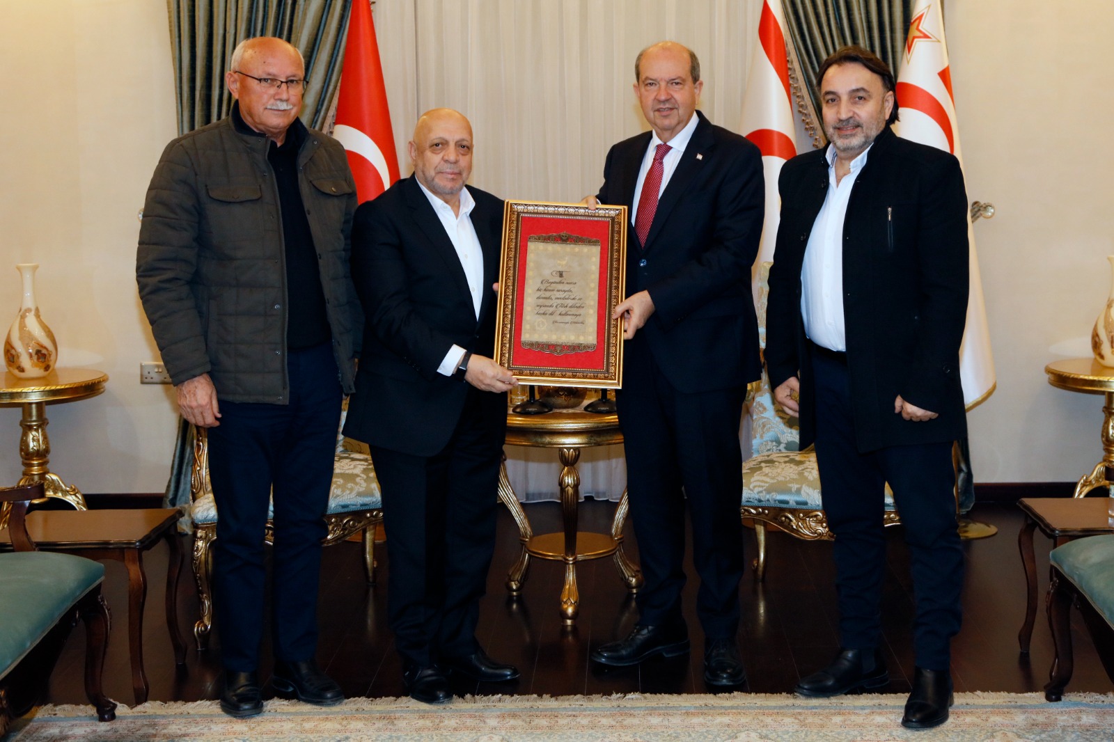 Tatar: Kıbrıs Türkü bağımsızlık mücadelesinde yalnız olmadığını , Türkiye’nin yanlarında olduğunu tüm dünyaya gösterdi