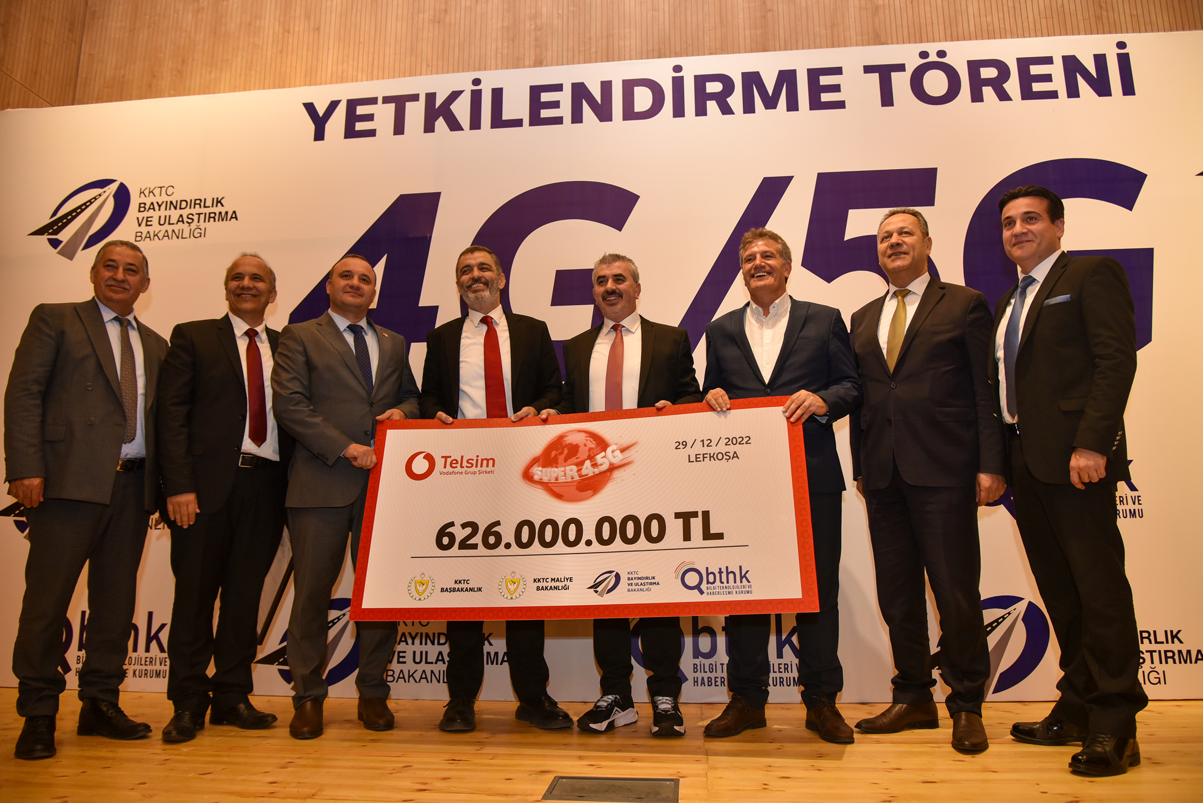 BTHK’da düzenlenen törenle Telsim’e 4 G/ 5G yetkilendirme belgesi verildi