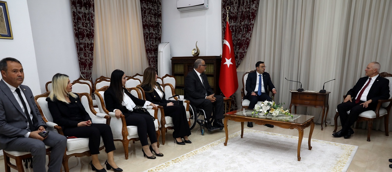 Töre, AK Parti İstanbul Milletvekili Bayram’ı kabul etti