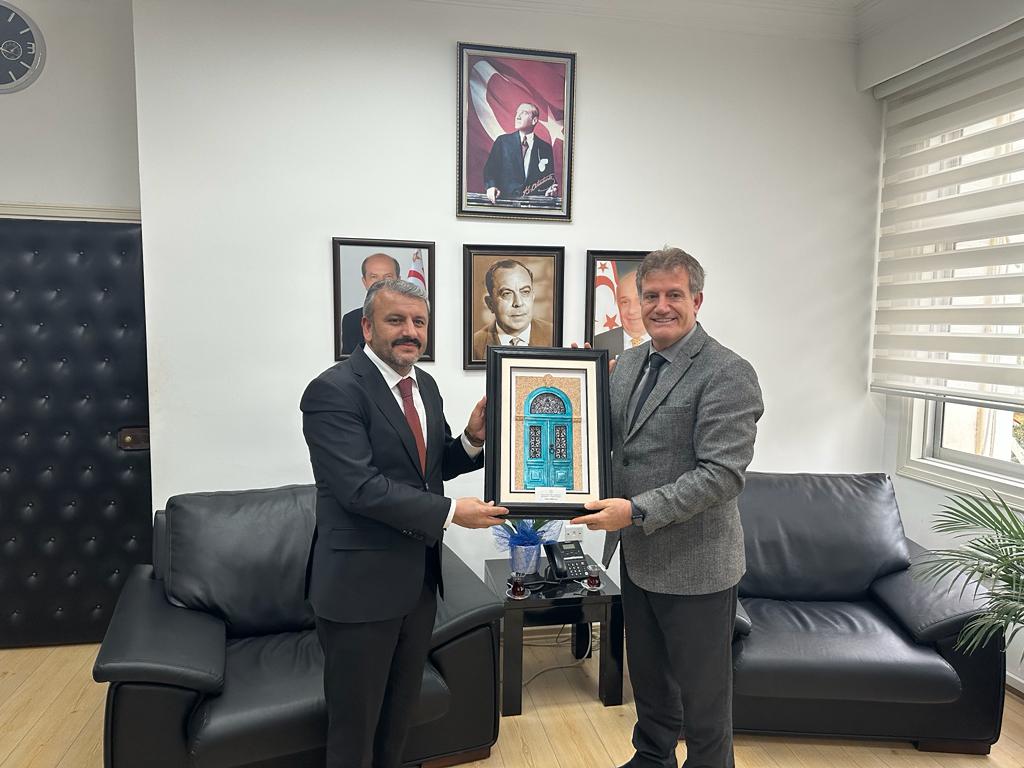 Arıklı, Adıyaman Dernekler Federasyonu heyetini kabul etti