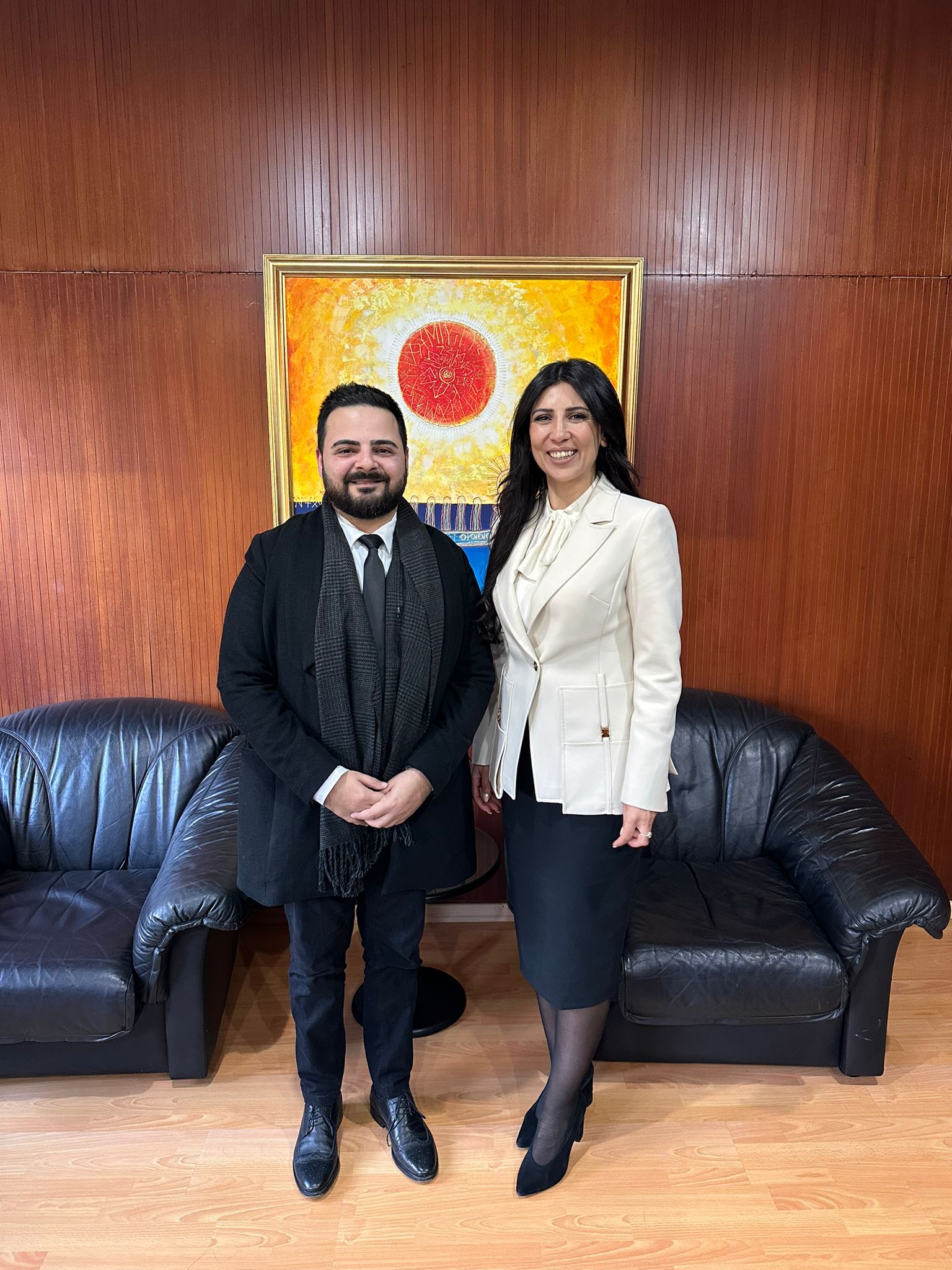 Özdenefe, Kıbrıslı Türk Piyanist Öktem’i kabul etti