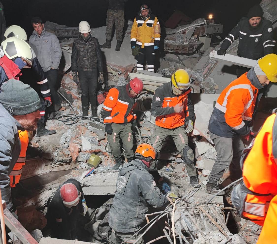 Sivil Savunma Teşkilatı Başkanlığı Adıyaman’da çalışmalarını sürdürüyor