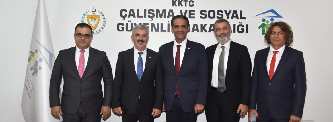 Çalışma ve Sosyal Güvenlik Bakanı Gardiyanoğlu Telsim heyetini kabul etti