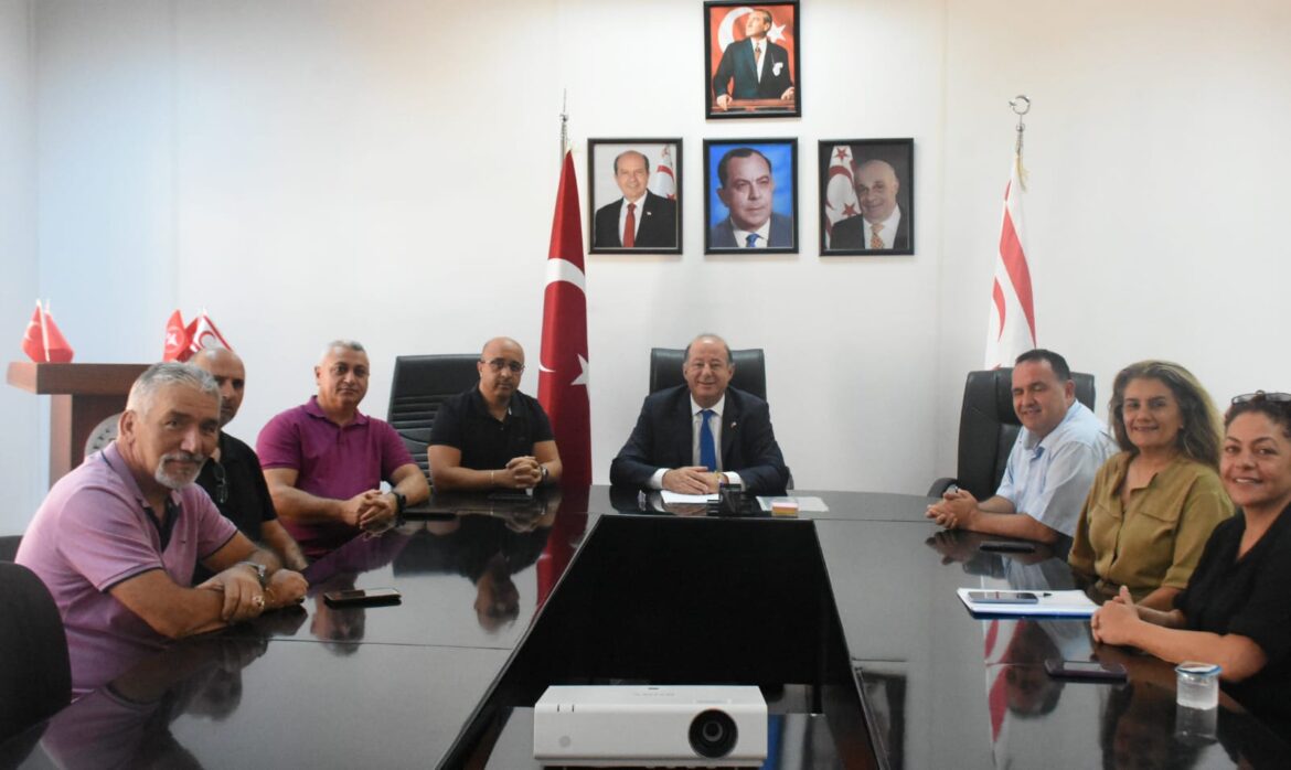 Bakan Dinçyürek, BNDH Kalkındırma Derneği’ni kabul etti