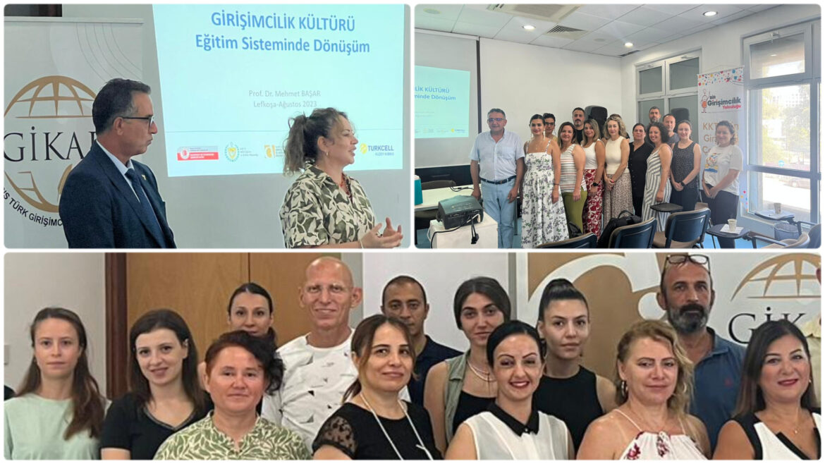 ‘Girişimcilik’ derslerinde görev alacak olan öğretmenlere, girişimcilik eğitimleri verilmeye başlandı