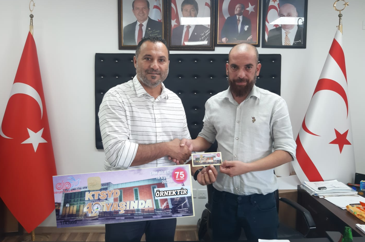 Devlet Piyangosu’na KTSYD’nin 40. yılı logosu konacak