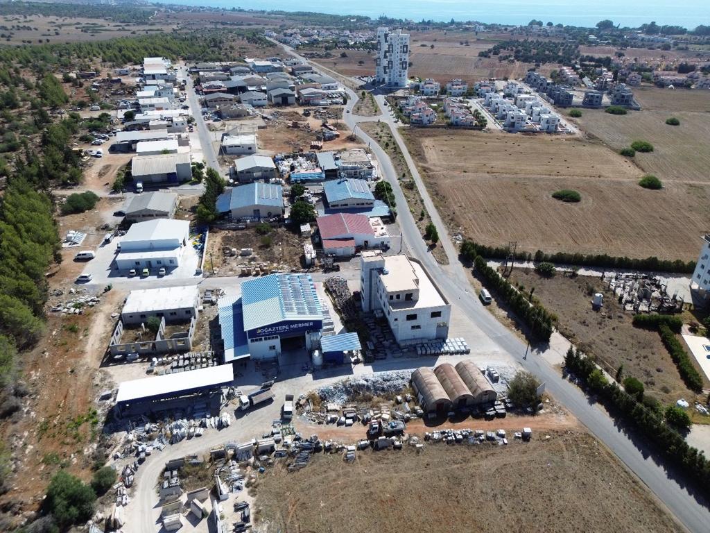 İskele Küçük Sanayi Sitesi’nde temizlik yapılıyor