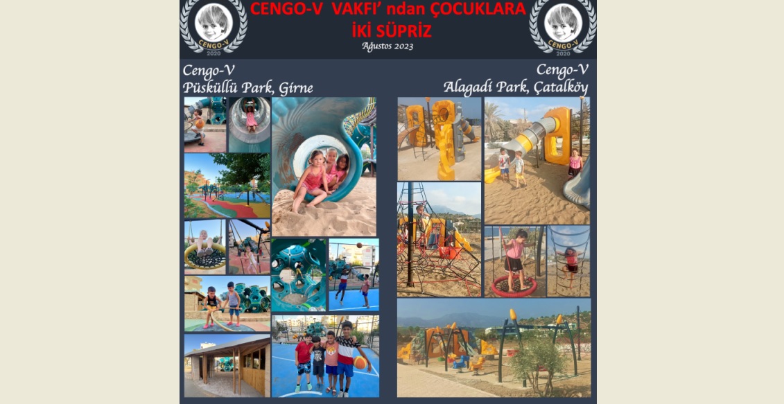 CENGO-V Vakfı’ndan çocuklara 2 sürpriz!