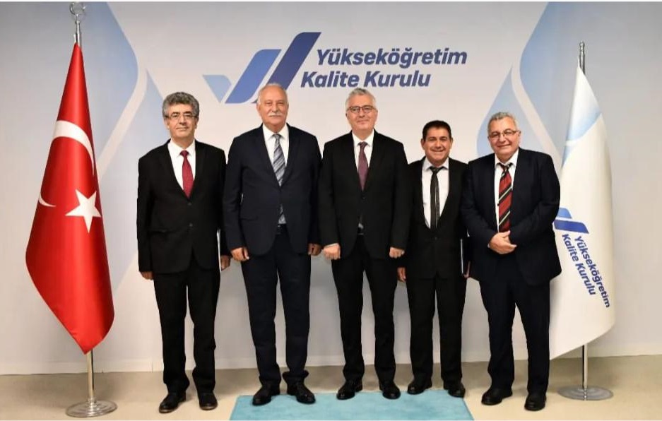 YÖDAK heyeti Ankara’da Yükseköğretim Kalite Kurulu’nu ziyaret etti