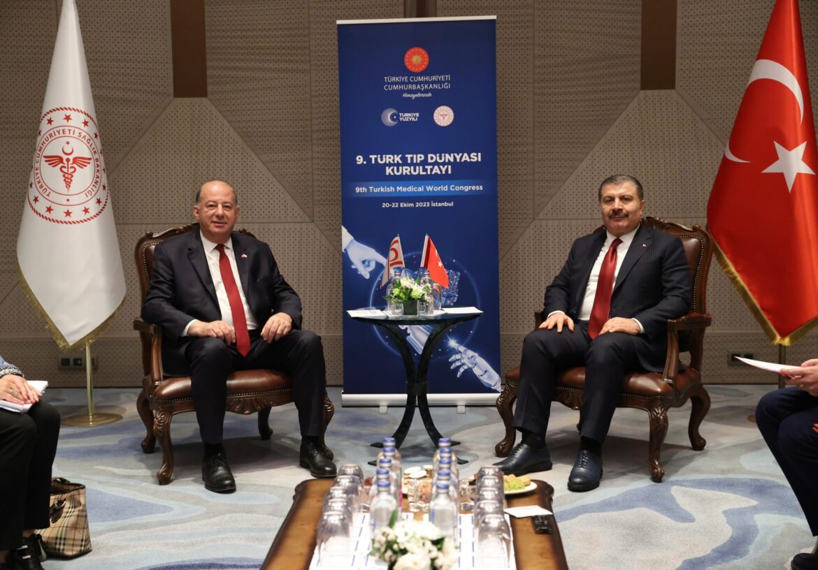 Sağlık Bakanı Dinçyürek, TC Sağlık Bakanı Koca ile görüştü