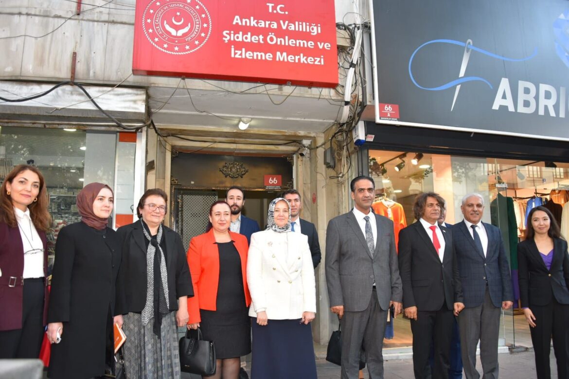 Gardiyanoğlu, Ankara’da  Çocuk Evleri Sitesi ve  Şiddet Önleme Merkezi’ni (ŞÖNİM) ziyaret etti