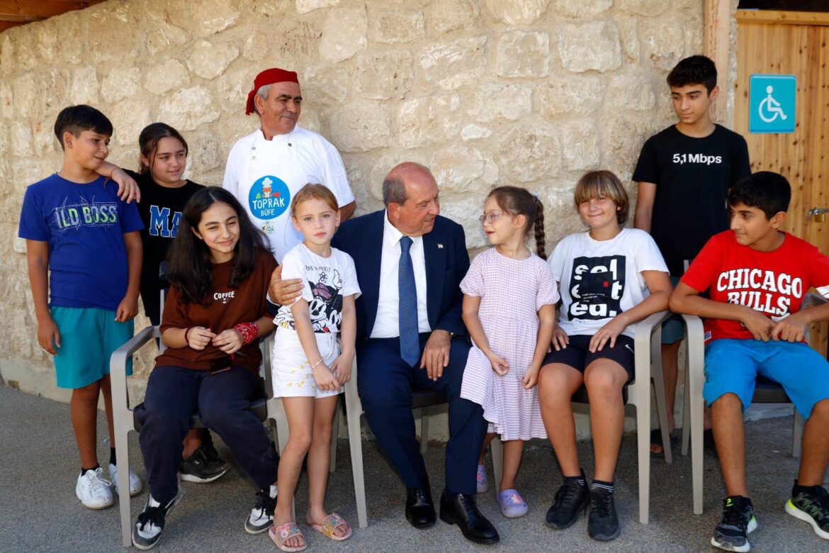 Cumhurbaşkanı Tatar:İnsanlığın ve tüm devletlerin başlıca amaçları çocuklar için barış ve adaletli bir dünya yaratmaktır