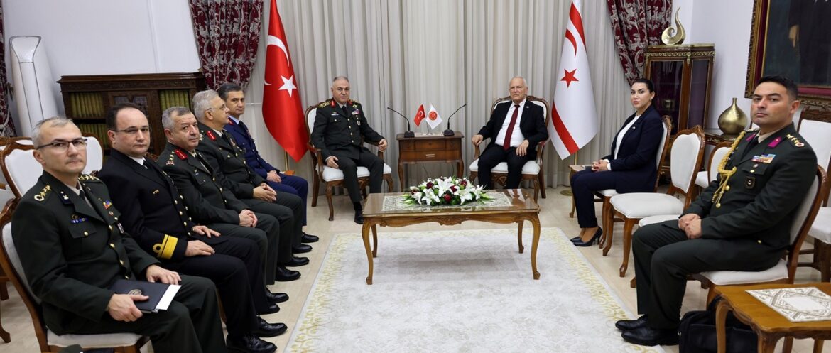 Töre,  Türkiye Genelkurmay Başkanı Orgeneral Metin Gürak’ı kabul etti