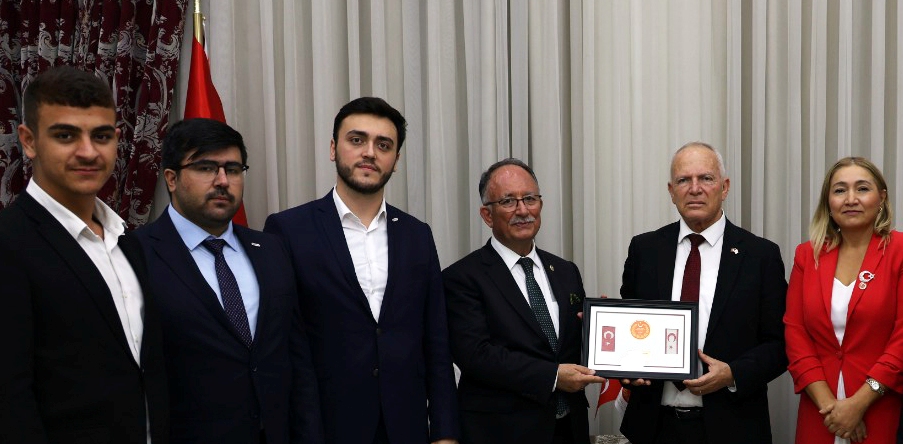 Töre, Saadet Partisi heyetini kabul etti