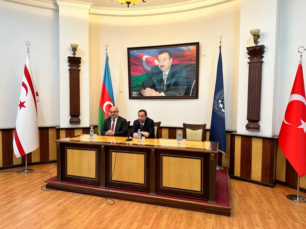 Denktaş, Azerbaycan’da konuştu: “Türk dünyası içinde hak ettiğimiz yeri alabilmeliyiz… KKTC’ye gereken ilgili gösterilmedi…”