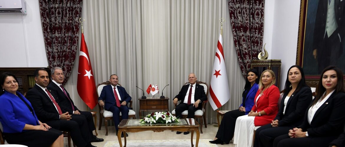 Cumhuriyet Meclisi Başkanı Töre, Türkiye Büyük Millet Meclisi heyetini kabul etti