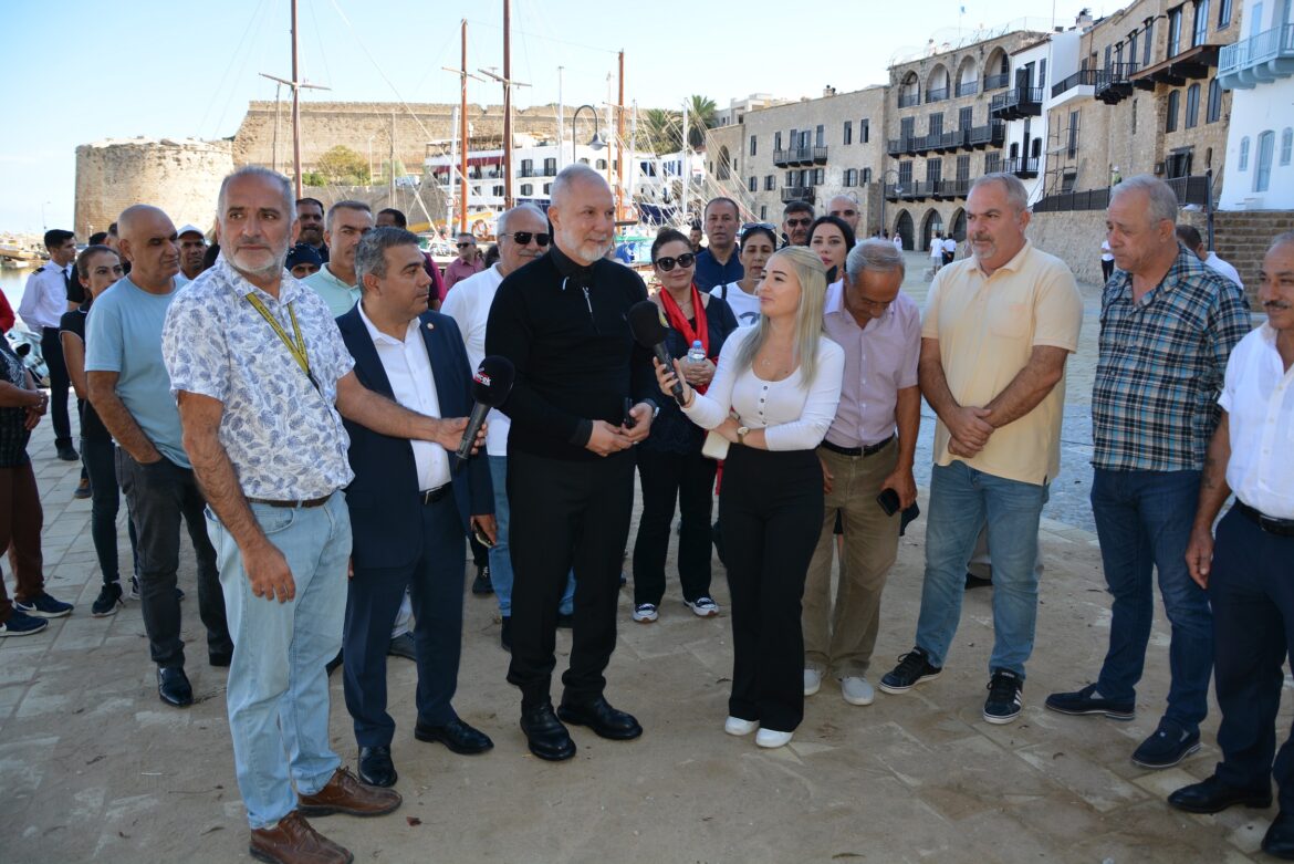 Akpınar, Girne Antik Limanı ziyaret etti