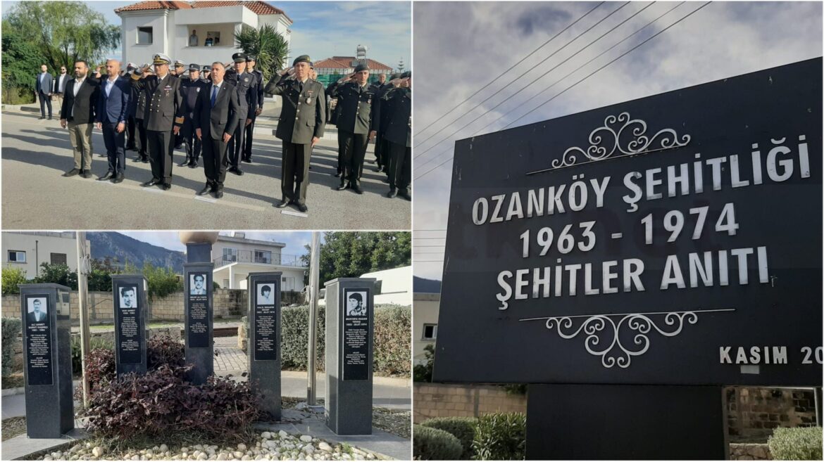 Ozanköy Şehitleri anıldı