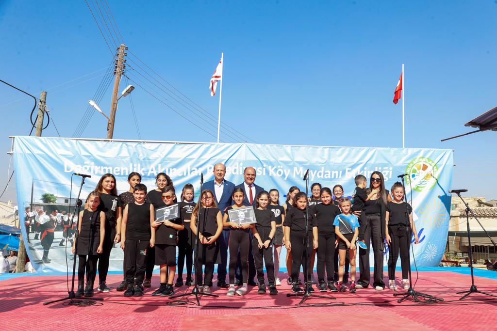 Cumhurbaşkanı Tatar, “Evvel Zaman İçinde Lurucina” festivaline katıldı