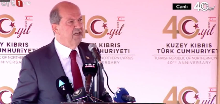 Cumhurbaşkanı Tatar:Kıbrıs Türkü bu topraklarda acılar çekip katliamlardan geçse de hiç yılmadan geleceğe umutla bakıyor