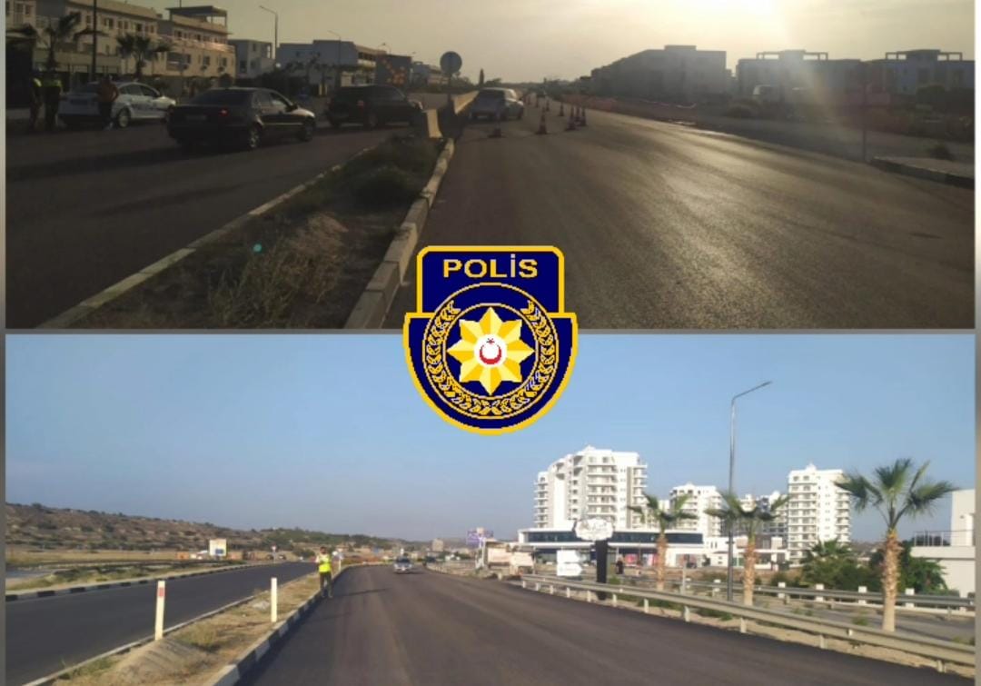 Polisten kapalı yol uyarısı