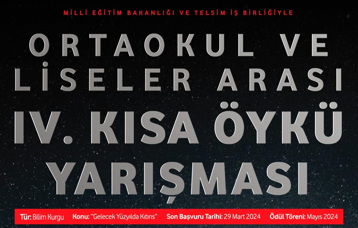 Milli Eğitim Bakanlığı ve Telsim iş birliğinde düzenlenen IV. Kısa Öykü Yarışması’nın başvuruları başladı – BRTK
