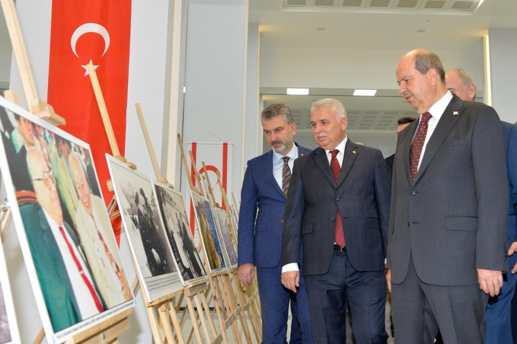 Cumhurbaşkanı Tatar, Rauf Raif Denktaş Fotoğraf Sergisi’nin açılışını yaptı