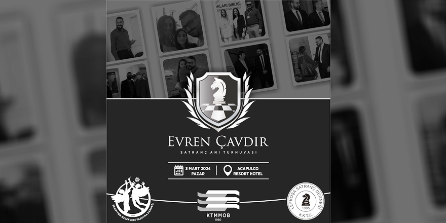 “1. Evren Çavdır Satranç Anı Turnuvası” düzenleniyor