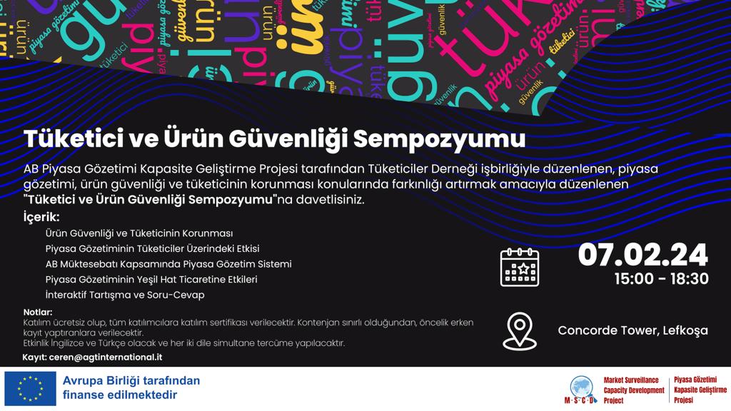 “Tüketici ve Ürün Güvenliği Sempozyumu” düzenleniyor