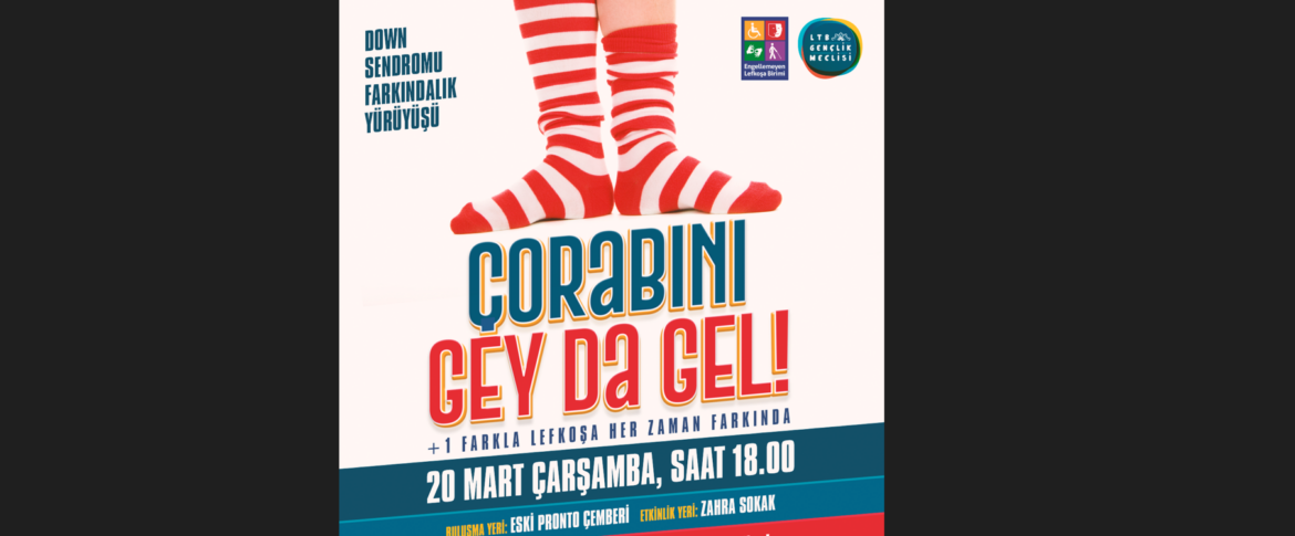 “Çorabını Gey da Gel” etkinliği yarın yapılıyor