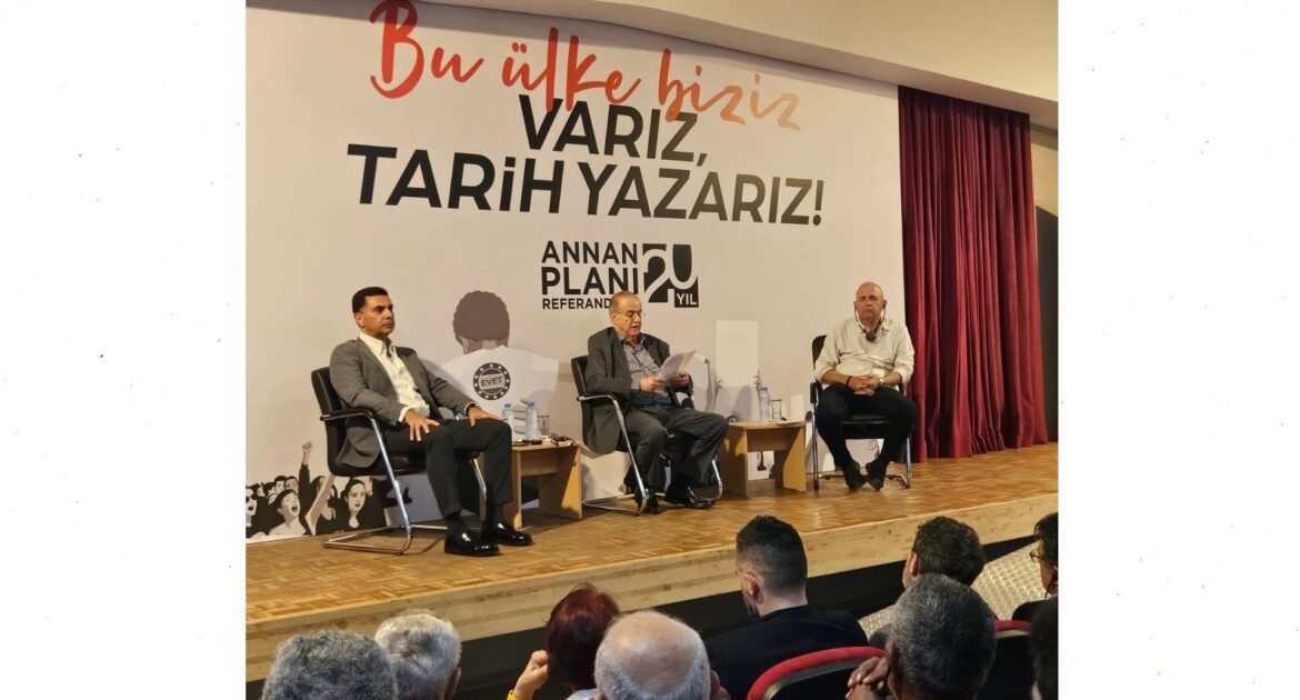 CTP “Crans Montana Süreci ve Sonrası” konulu panel düzenledi