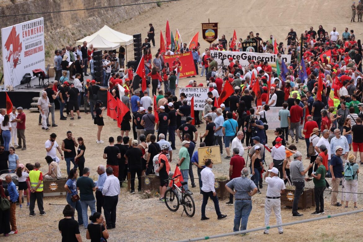 1 Mayıs ara bölgede “Barış ve Sosyal Adalet İçin Emekçiler Omuz Omuza” adlı ortak etkinlikle kutlandı