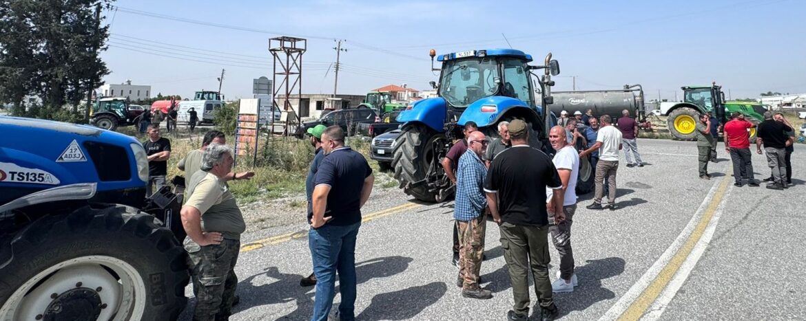 Hayvan Üreticileri ve Yetiştiricileri Birliği süresiz araçlı eylem yapıyor