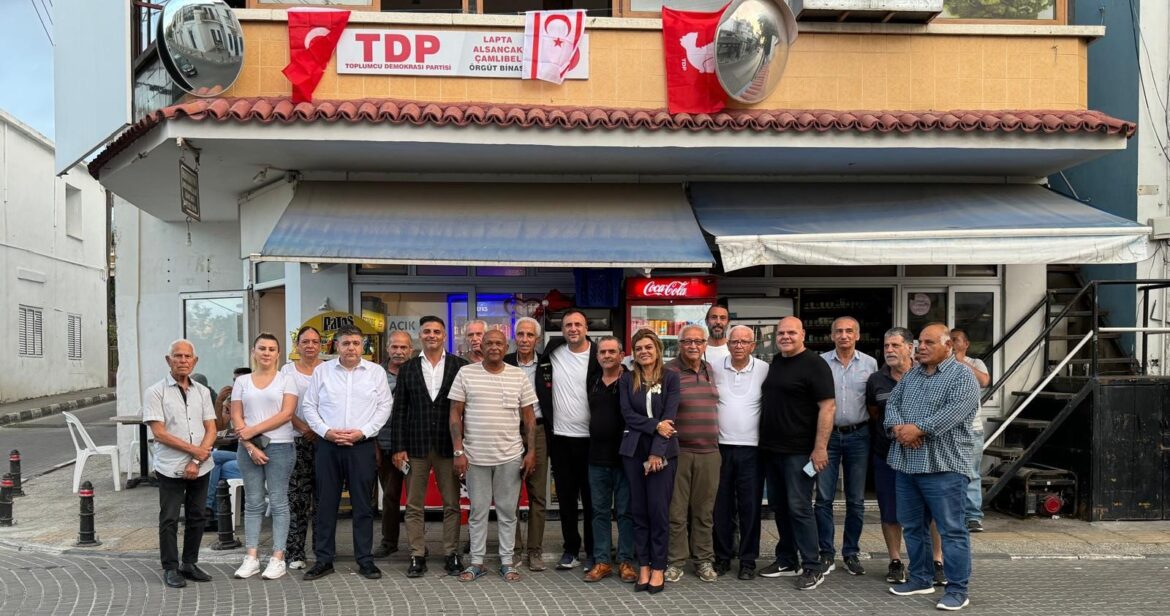 TDP Lapta Alsancak Çamlıbel örgüt binası açıldı