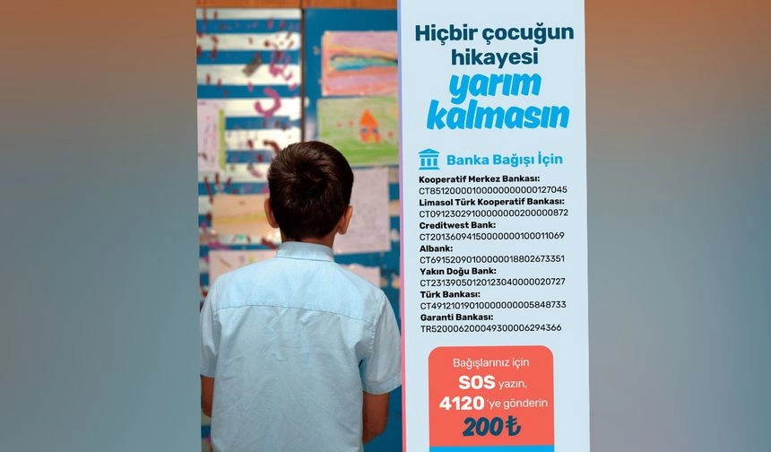 SOS Çocukköyü Derneği, Kurban Bayramı dolayısıyla tüm halka destek çağrısı yaptı