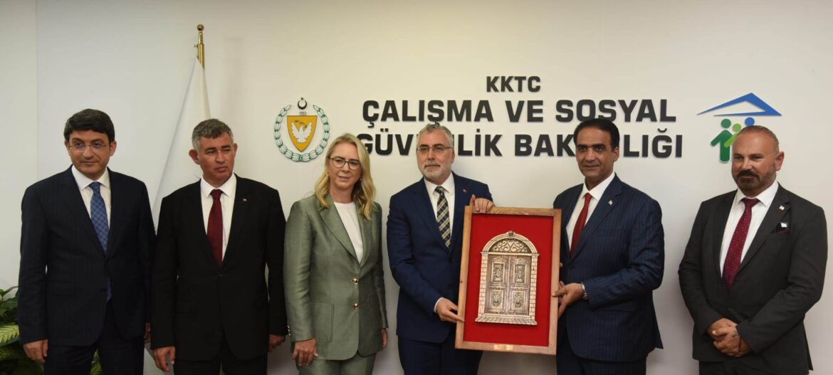 TC Çalışma ve Sosyal Güvenlik Bakanı Işıkhan, Bakan Gardiyanoğlu’nu ziyaret etti