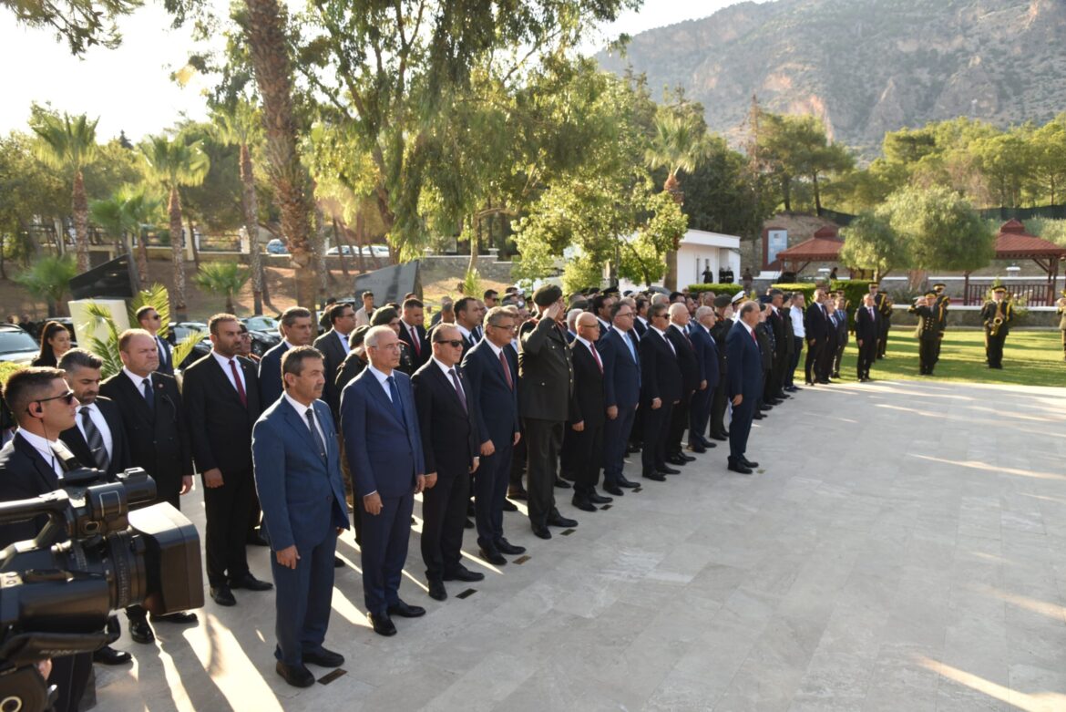 20 Temmuz dolayısıyla Boğaz Şehitliği’nde tören düzenlendi