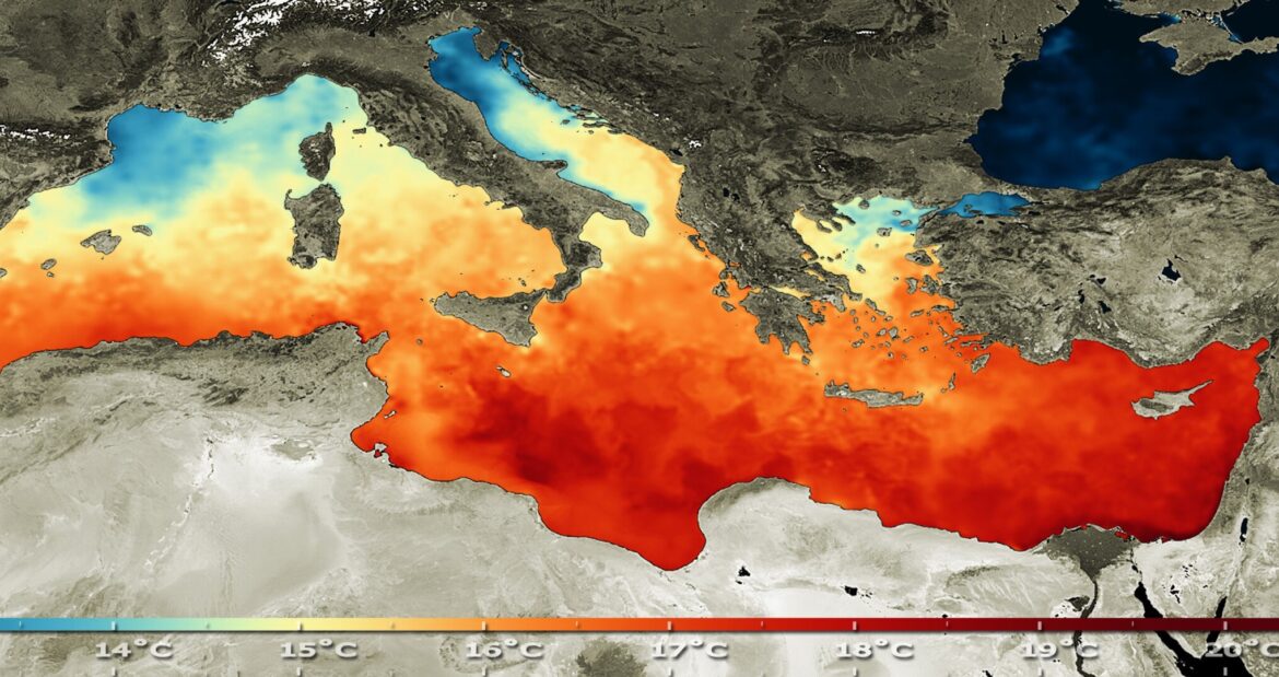 Akdeniz’de deniz suyu sıcaklığının 31 dereceyle rekor seviyeye ulaşması bekleniyor